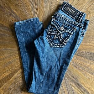 Miss Me Women's Dark Blue Boot Cut Jeans